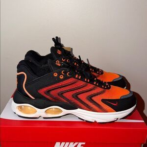 Nike Air Max TW SE Black Total Orange FJ2590-001 Men’s Size 9.5